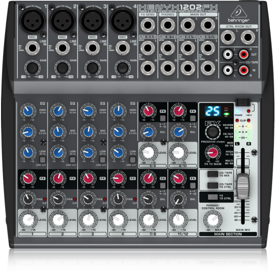BEHRINGER XENYX 1202FX BEHRINGER XENYX 1202FX