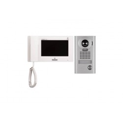 Aiphone JPS-4AEDV 7" Touchscreen Vandal Video Intercom Set (JP-DV, JP-4MED, PS-2420UL)