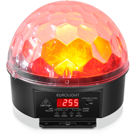 Behringer DD610 Multimode RGBWA LED Mirror-Ball Lighting Effect Behringer DD610 Multimode RGBWA LED Mirror-Ball Lighting Effect