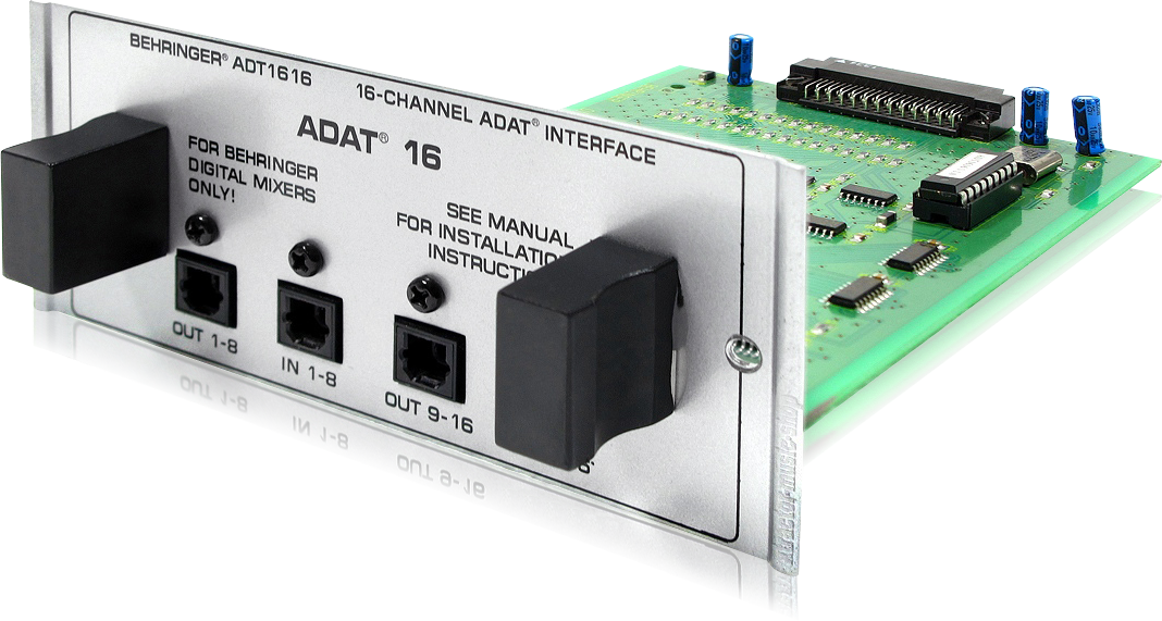 な*う様 【ジャンク品】BEHRINGER DDX3216（ADAT拡張カード搭 Behringer ADT1616 16 Channel ADAT Interface for DDX3216