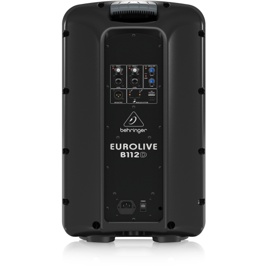 Behringer B112D Active 2-Way 12" PA Speaker System with Wireless Option and Integrated Mixer Behringer B112D Active 2-Way 12" PA Speaker System with Wireless Option and Integrated Mixer