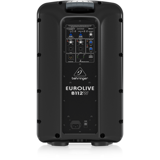 Behringer B112W Active 2-Way 12" PA Speaker System with Bluetooth Wireless Technology, Wireless Microphone Option and Integrated Mixer Behringer B112W Active 2-Way 12" PA Speaker System with Bluetooth Wireless Technology, Wireless Microphone Option and Integrated Mixer