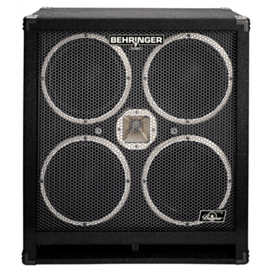 Behringer BB410 High-Performance 1200 Watt Bass Cabinet with Original 4 x 10   Bugera Speakers and 1   Horn Driver