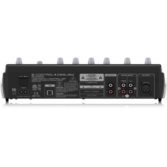 Behringer BCD3000 Next-Generation DJ Machine. Play, Mix, Perform and Scratch Your MP3 Files like Vinyl Records