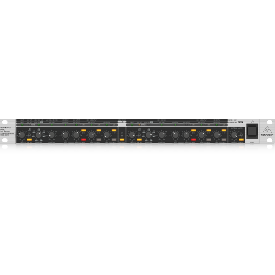 Behringer  CX3400 High-Precision Stereo 2-Way/3-Way/Mono 4-Way Crossover with Limiters