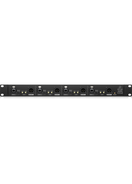 Behringer DI4800A Professional 4 Channel Active DI-Box, Booster and Line Isolator