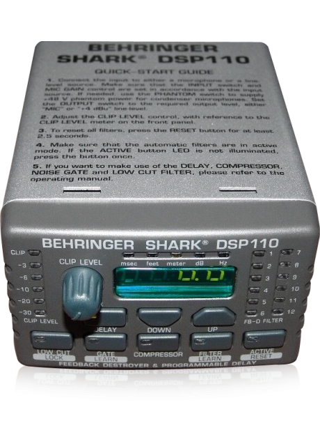 Behringer DSP110 Digital 24-Bit Multi-Function Signal Processor