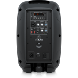 Behringer PK108A Active 240 Watt 8" PA Speaker System with Built-in Media Player, Bluetooth* Receiver and Integrated Mixer Behringer PK108A Active 240 Watt 8" PA Speaker System with Built-in Media Player, Bluetooth* Receiver and Integrated Mixer