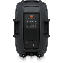 Behringer PK115A Active 800 Watt 15" PA Speaker System with Built-in Media Player, Bluetooth* Receiver and Integrated Mixer