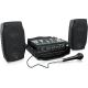 Behringer PPA200 Ultra-Compact 200 Watt 5 Channel Powered Mixer with Wireless Microphone Option, Klark Teknik Multi-FX Processor and FBQ Feedback Detection Behringer PPA200 Ultra-Compact 200 Watt 5 Channel Powered Mixer with Wireless Microphone Option, Klark Teknik Multi-FX Processor and FBQ Feedback Detection