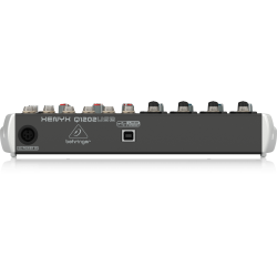 Behringer Q1202USB Premium 12-Input 2-Bus Mixer with XENYX Mic Preamps and Compressors, British EQ and USB/Audio Interface Behringer Q1202USB Premium 12-Input 2-Bus Mixer with XENYX Mic Preamps and Compressors, British EQ and USB/Audio Interface