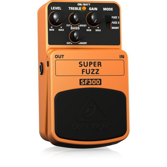 Behringer SF300 3-Mode Fuzz Distortion Effects Pedal