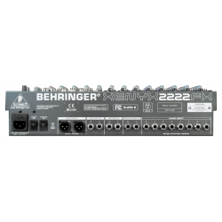 Behringer XENYX 2222FX Premium 22-Input 2/2-Bus Mixer with XENYX Mic Preamps, British EQ, 24-Bit Multi-FX Processor and USB/Audio Interface Behringer XENYX 2222FX Premium 22-Input 2/2-Bus Mixer with XENYX Mic Preamps, British EQ, 24-Bit Multi-FX Processor and USB/Audio Interface