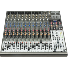 Behringer XENYX 2442FX Premium 24-Input 4/2-Bus Mixer with XENYX Mic Preamps, British EQ, 24-Bit Multi-FX Processor and USB/Audio Interface