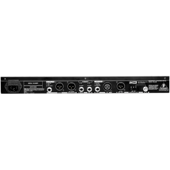 Behringer VX2496 Professional High-Performance Mic Preamplifier/Voice Processor with AES/EBU Output