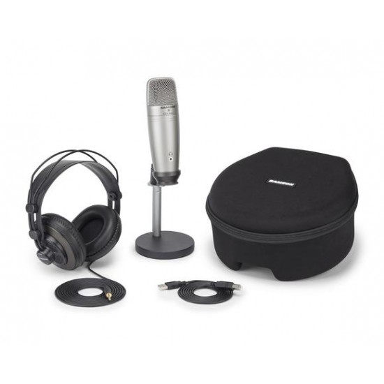 Samson C01U Pro Podcasting Pack - USB Studio