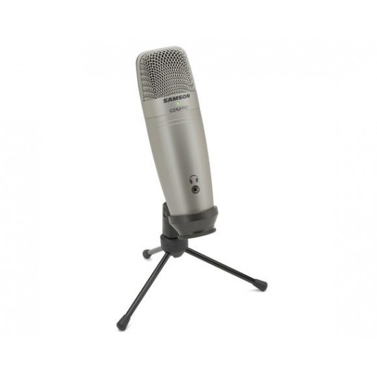 Samson C01U PRO USB studio condenser microphone Large, 19mm diaphragm
