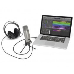 Samson C01U PRO USB studio condenser microphone Large, 19mm diaphragm 