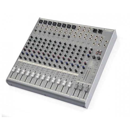 Samson MDR1688 Mixer 16 Inputs: 8 mic/line plus 4 stereo line