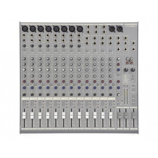 Samson MDR1688 Mixer 16 Inputs: 8 mic/line plus 4 stereo line Samson MDR1688 Mixer 16 Inputs: 8 mic/line plus 4 stereo line