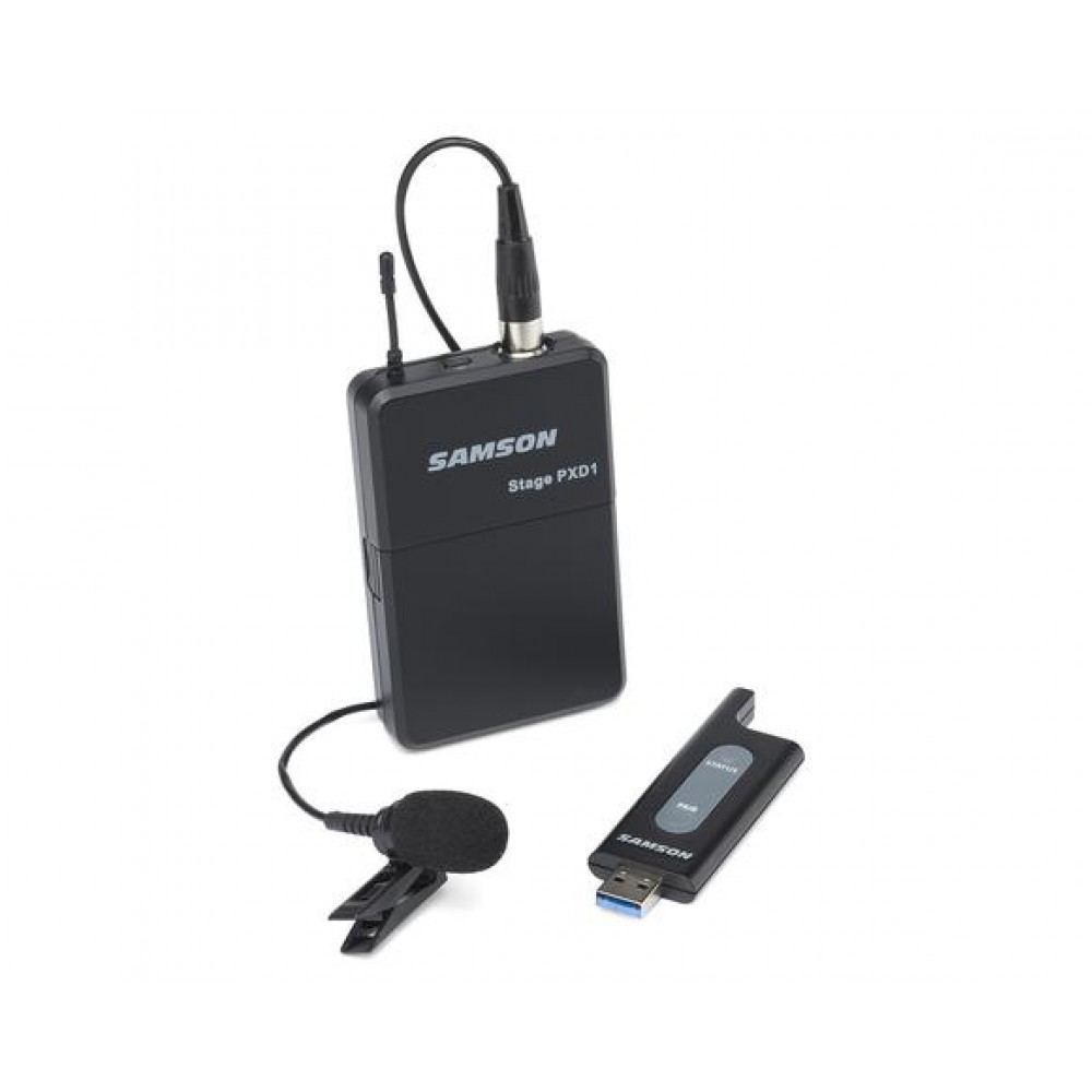 Samson XPD1 Lavalier USB Digital Wireless System Microphone