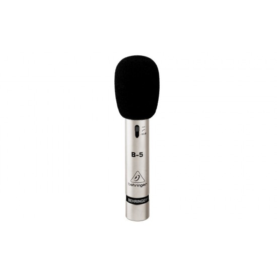 BEHRINGER B-5 Gold-Sputtered Diaphragm Condenser Microphone Silver 
