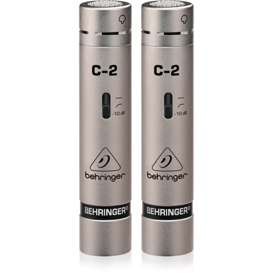 Behringer C-2 Studio Condenser Microphones, Matched Pair