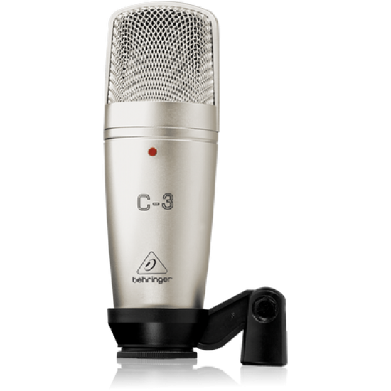 Behringer C-3 Professional Large Dual-Diaphragm Studio Condenser Microphone Behringer C-3 Professional Large Dual-Diaphragm Studio Condenser Microphone