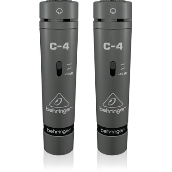 Behringer C-4 Studio Condenser Microphones, Matched Pair Behringer C-4 Studio Condenser Microphones, Matched Pair
