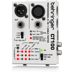 Behringer CT100 Professional 6-in-1 Instrument Cable Tester