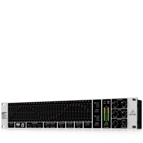 Behringer DEQ1024 Ultragraph Digital Equalizer, Feedback Destroyer and Dynamics Processor