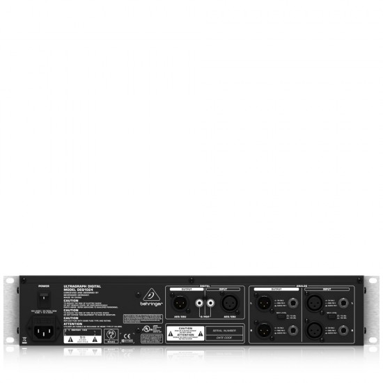 Behringer DEQ1024 Ultragraph Digital Equalizer, Feedback Destroyer and Dynamics Processor