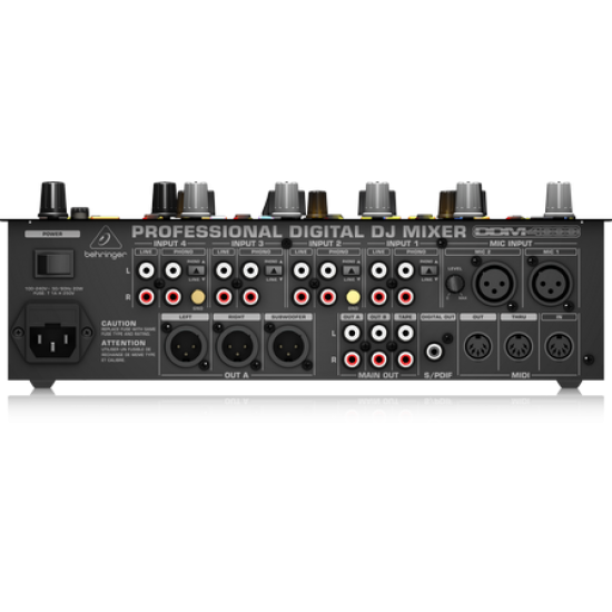 Behringer Digital Pro Mixer DDM4000 Ultimate 5-Channel Digital DJ Mixer Behringer Digital Pro Mixer DDM4000 Ultimate 5-Channel Digital DJ Mixer