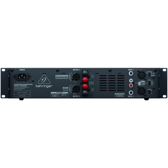 Behringer EPQ2000 Europower 2000W Light Weight Stereo Power Ampl