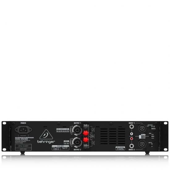 BEHRINGER EUROPOWER EPQ1200 Power Amplifier