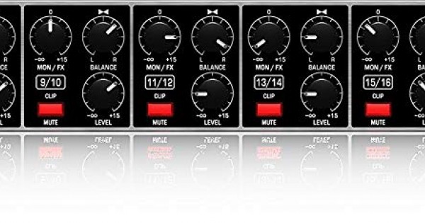 Behringer Eurorack Pro RX1202FX Premium 12-Input Mic/Line
