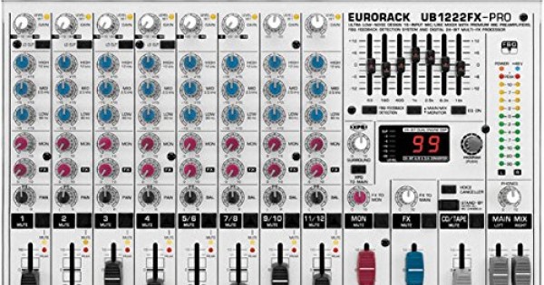 BEHRINGER EURORACK UB1222FX-PRO