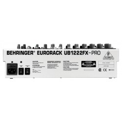 BEHRINGER EURORACK UB1222FX-PRO BEHRINGER EURORACK UB1222FX-PRO