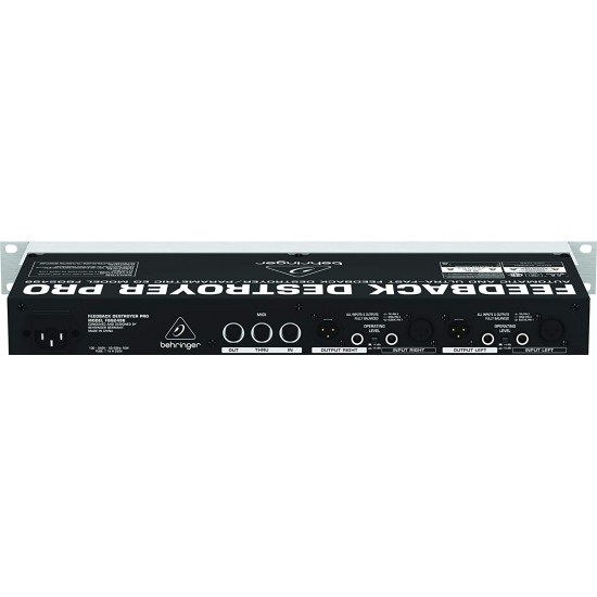 Behringer FBQ2496 Professional Automatic and Ultra-Fast Feedback