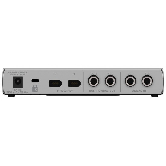 Behringer FCA202 F-Control Audio Ultra Low-latency 2 In/2 Out 24