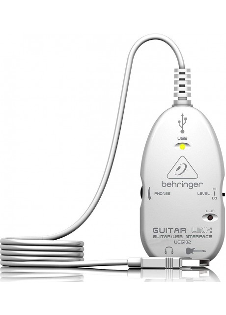 Behringer Guitar Link UCG102 Ultimate Guitar-to-USB Audio Interface
