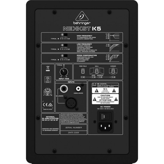 Behringer K6 Studio Monitor Loudspeaker System