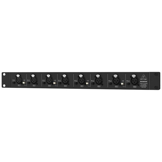 Behringer Microphone Splitter Black MS8000