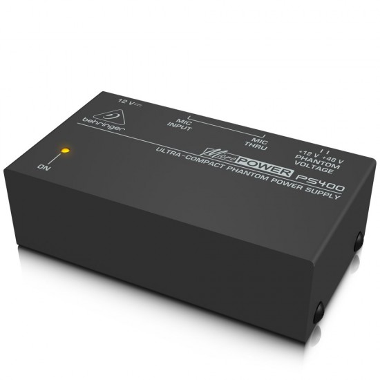 Behringer Micropower PS400 Ultra-Compact Phantom Power Supply