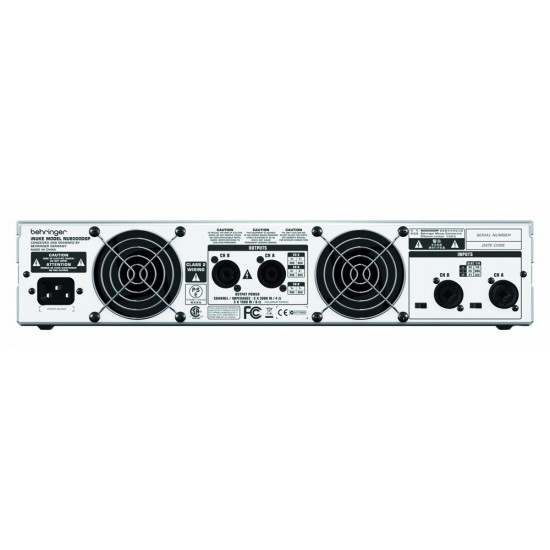 Behringer NU6000DSP Inuke 6000W Power Amplifier with DSP Control