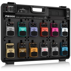 Behringer PB1000 Universal Effects Pedal Floor Board with Integrated Power