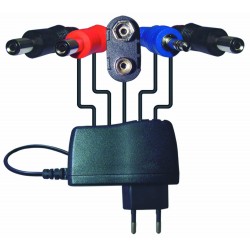 Behringer Power The World PSU-HSB-ALL All-Country DC 9V/1.7 A Power Adapter Behringer Power The World PSU-HSB-ALL All-Country DC 9V/1.7 A Power Adapter