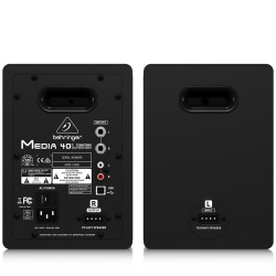 BEHRINGER Powered Studio Monitors Pair MEDIA 40USB BEHRINGER Powered Studio Monitors Pair MEDIA 40USB