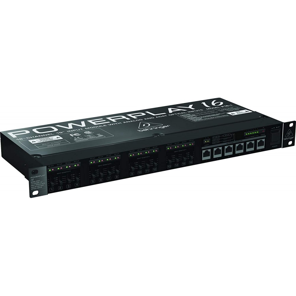 Behringer Powerplay P16-I 16-Channel 19 Input Module