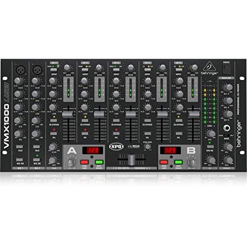 Behringer Pro Mixer VMX1000USB Professional 7Channel RackMount